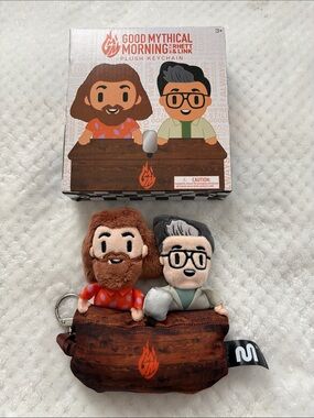 Good Mythical Morning with Rhett & Link ~ Mythical Society ~ Plush Keychain
